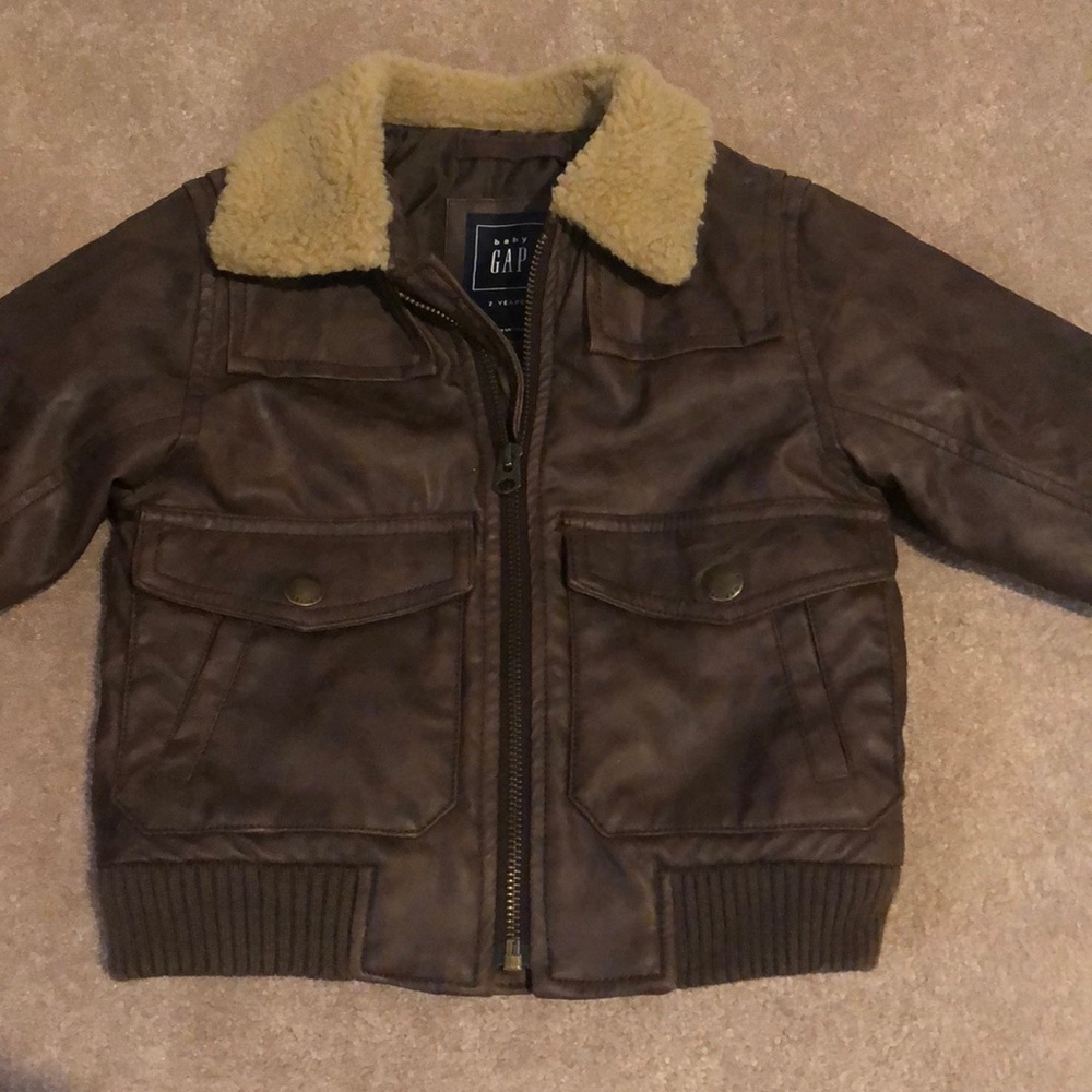 baby Gap boys bomber jacket